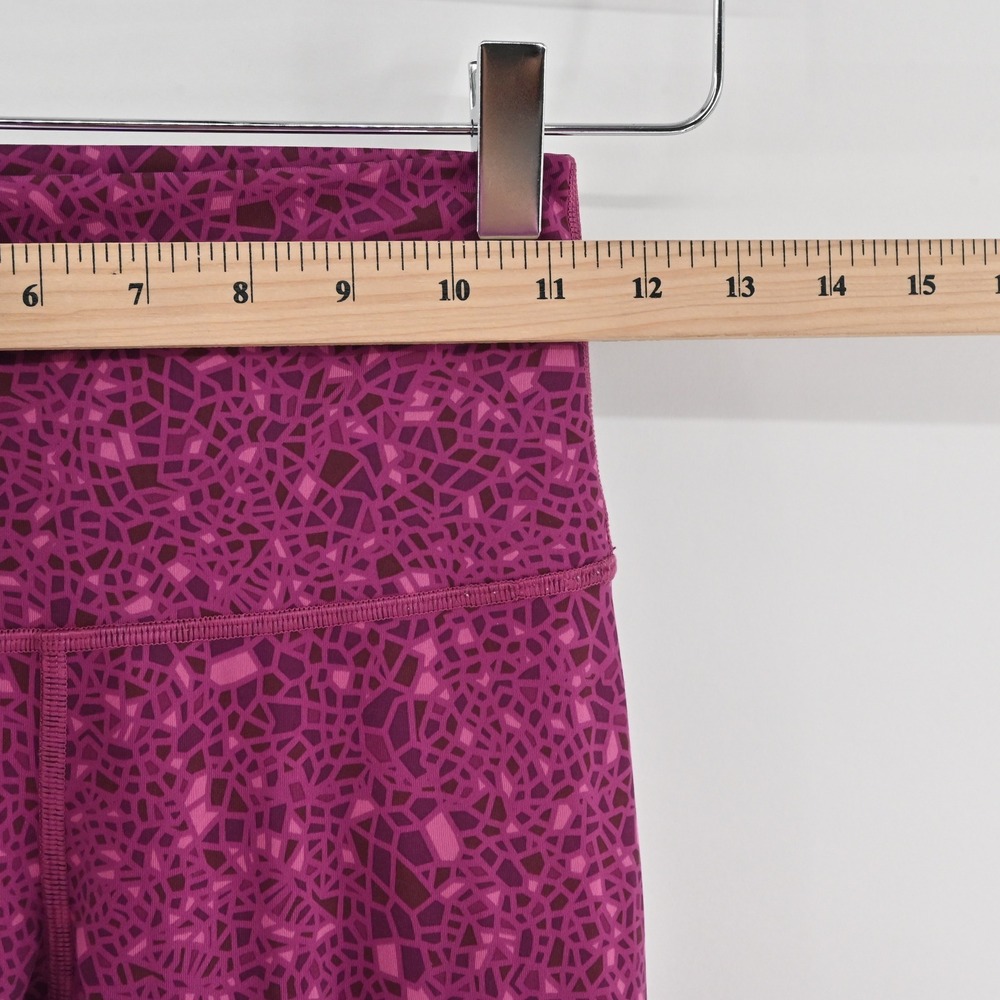 Lululemon High Times Pants Womens Size 2 Paradise Geo Regal Plum Leggings Mosaic - Picture 3 of 8